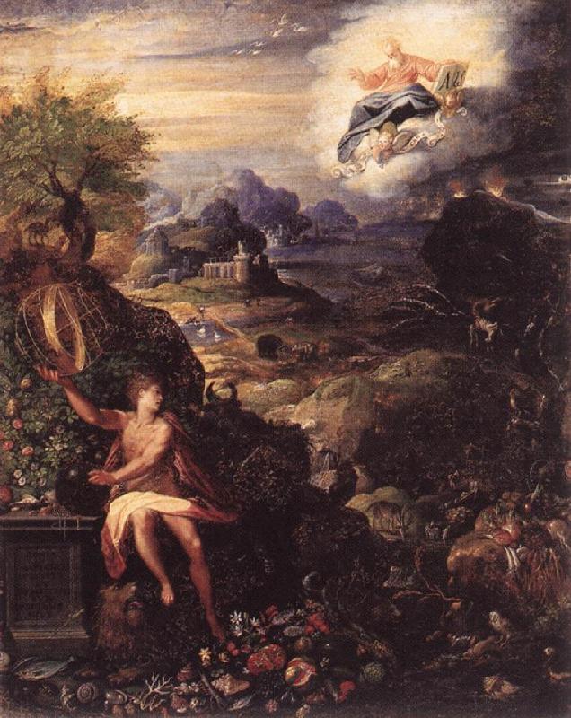 ZUCCHI  Jacopo Allegory of the Creation oil painting picture